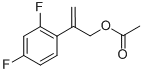 1,2-(2,4-二氟苯基)-2-丙烯醇乙酯结构式