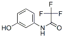 2,2,2-三氟-N-(3-羟基苯基)乙酰胺结构式
