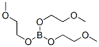 Structure of tris(2-methoxyethyl) orthoborate