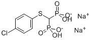 Structure of TILUDRONIC ACID, DISODIUM SALT