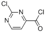 4-Pyrimidinecarbonylchloride, 2-chloro-结构式