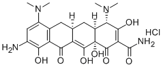9-氨基米诺环素硫酸盐结构式