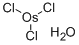 Structure of Osmium(III) chloride hydrate