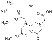 N,N’-1,2-乙烷基双[N-(羧甲基)-甘氨酸]三钠盐结构式