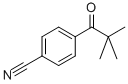 Structure of 4-CYANO-2,2-DIMETHYLPROPIOPHENONE