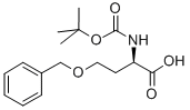 Structure of BOC-D-HSE(BZL)-OH