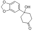 Structure of 4-Benzo[1,3]dioxol-5-yl-4-hydroxycyclohexanone