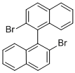 S-2,2'-二溴-1,1'-联萘结构式