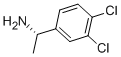 Structure of Benzenemethanamine, 3,4-dichloro-a-methyl-, (S)-
