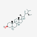 Structure of Sitostanol-5,6,22,23-d4