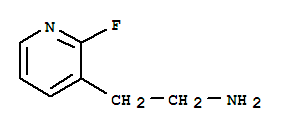 3-Pyridineethanamine,2-fluoro-结构式
