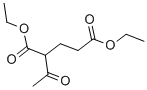 Structure of DIETHYL 2-ACETYLGLUTARATE