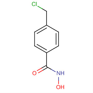Benzamide, 4-(chloromethyl)-N-hydroxy-结构式