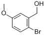 Structure of 2-BROMO-5-METHOXYBENZYL ALCOHOL