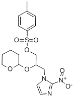 Structure of 1-(2-NITRO-1-IMIDAZOLYL)-2-O-TETRAHYDROPYRANYL-3-O-TOLUENESULFONYL-PROPANEDIOL