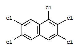 Naphthalene, 1,2,3,6,7-pentachloro结构式