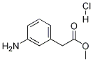 Structure of 3-Aminophenylacetic acid methyl ester HCl