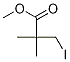 Structure of methyl-2-(iodomethyl)-2-methylpropionate