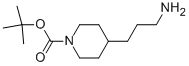 Structure of TERT-BUTYL 4-(3-AMINOPROPYL)PIPERIDINE-1-CARBOXYLATE