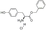 L-Tyrosine, phenylmethyl ester, hydrochloride结构式
