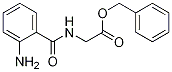 Structure of benzyl 2-[(2-aminobenzoyl)amino]acetate