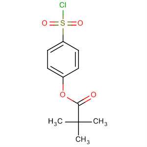 Structure of 4-CHLOROSULFONYLPHENYLPIVALATE