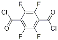 Structure of 1,4-Benzenedicarbonyl dichloride, 2,3,5,6-tetrafluoro-