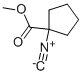 Structure of METHYL-1-ISOCYANO-1-CYCLOPENTANCARBOXYALATE