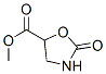 Structure of 5-Oxazolidinecarboxylicacid, 2-oxo-, methyl ester