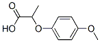 Structure of (+/-)-2-(P-METHOXYPHENOXY)PROPIONIC ACID