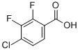 Structure of 4-CHLORO-2,3-DIFLUOROBENZOIC ACID