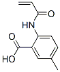 BENZOIC ACID 5-METHYL-2-[(1-OXO-2-ALLYL)AMINO]-结构式