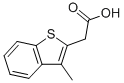 Structure of 3-METHYLTHIANAPHTHENE-2-ACETIC ACID