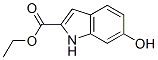 Structure of 6-Hydroxy-1H-indole-2-carboxylic acid ethyl ester