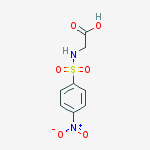 Structure of N-[(4-Nitrophenyl)sulfonyl]glycine