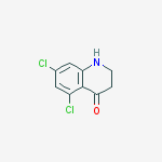 Structure of 5,7-dichloro-2,3-dihydro-1H-quinolin-4-one