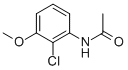 Structure of Acetamide, N-(2-chloro-3-methoxyphenyl)-