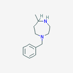 Structure of 1-benzyl-5-methyl-1,4-diazepane