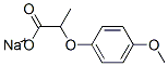 Structure of SODIUM2-(4-METHOXYPHENOXY)PROPANOATE