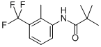 Structure of 2,2-DIMETHYL-N-[2-METHYL-3-(TRIFLUOROMETHYL)PHENYL]-PROPIONAMIDE