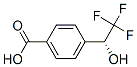 BENZOIC ACID 4-(2,2,2-TRIFLUORO-1-HYDROXYETHYL)-,(R)-