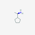 Structure of (R)-1-Cyclopentyl-ethylamine