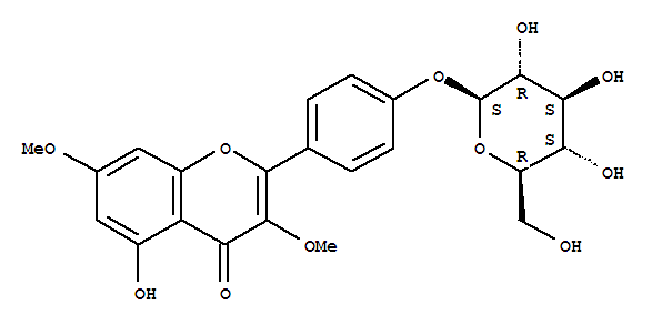 Chemical structure of camaroside