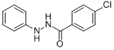 Structure of beta-p-Chlorobenzoylphenylhydrazine