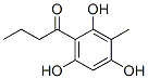 2,4,6-Trihydroxy-3-methylbutyrophenone结构式