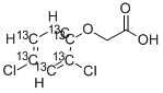 Structure of 2,4-D 13C6