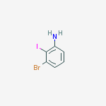 Structure of 3-bromo-2-iodoaniline