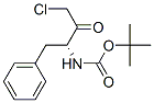 (3R)-3-(N-叔丁氧羰基氨基)-1-氯-4-苯基-2-丁酮结构式