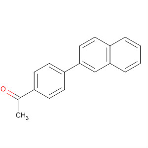 1-(4-(萘-2-基)苯基)乙酮结构式