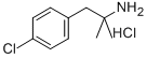 Structure of 1-(4-chlorophenyl)-2-methylpropan-2-amine,hydrochloride